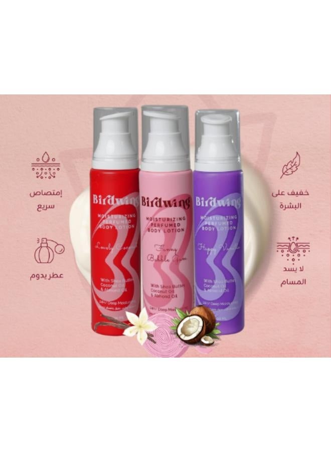 Birdwing Deep moisturizing body and hand lotion with coconut oil, shea butter and almond extracts 200 ml - Image 3