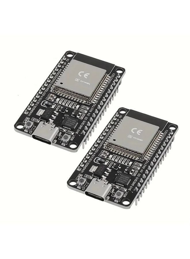 قطعتان لوحة تطوير ESP32S وحدة متحكم دقيق ثنائي النواة من النوع C CP2102 - Image 2
