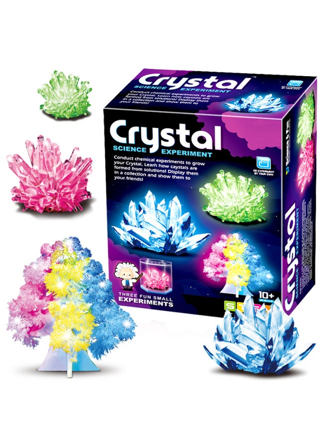 Toy Crystal Experiment Suit Diy Planting Crystal Crystal Culture Material Handmade Technology Production STE-Specifications:619 Dinosaur/Porcupine Random Crystal Workshop  - Image 2