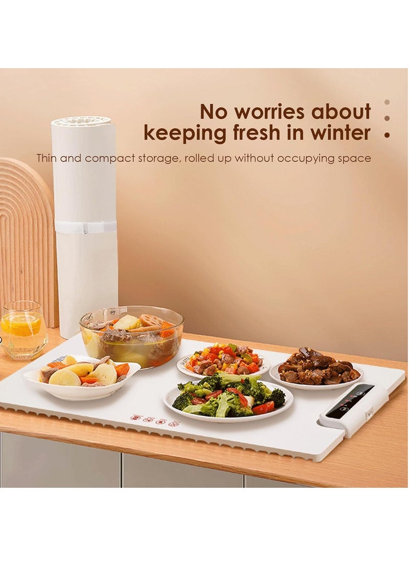 Generic Foldable large-capacity vegetable warming mat hot cutting board household dining table hotel meal warming artifact board hot rice thermostatic board  - Image 2