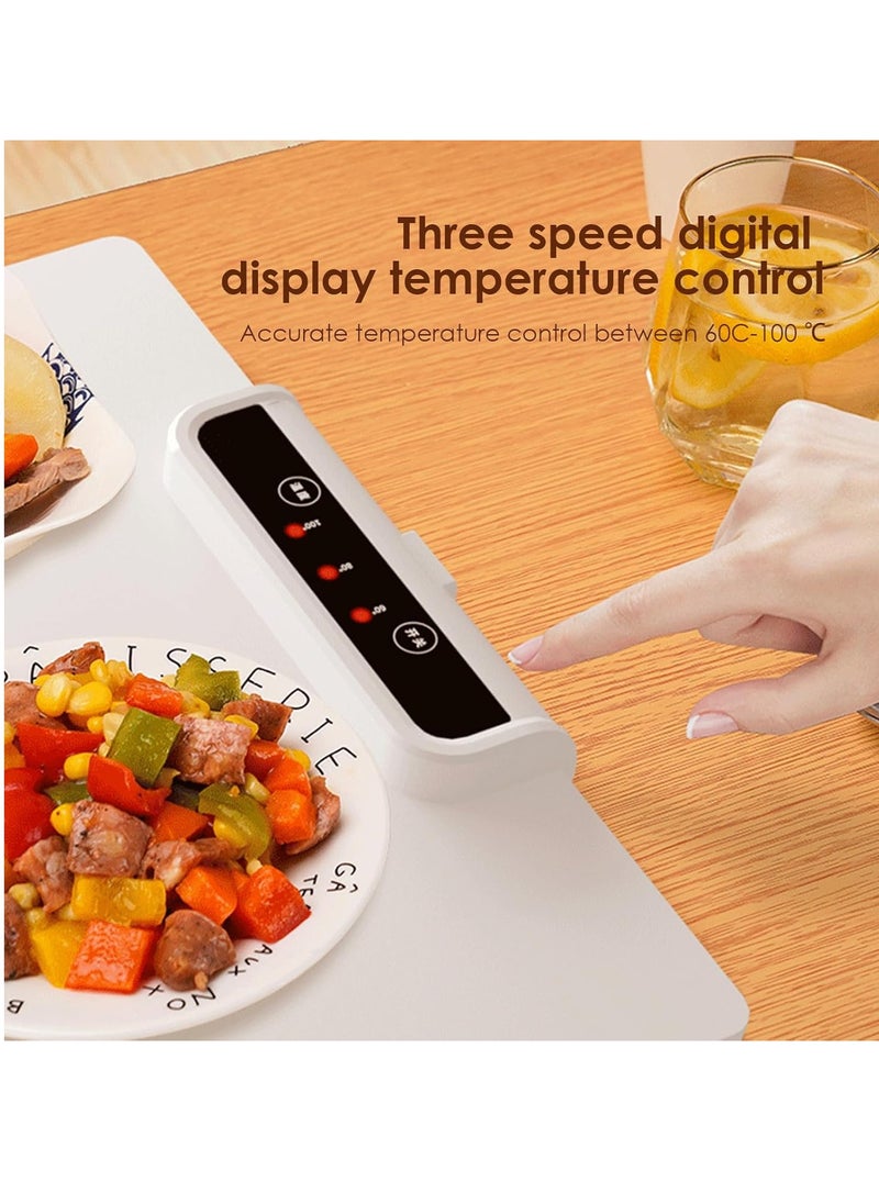 Generic Foldable large-capacity vegetable warming mat hot cutting board household dining table hotel meal warming artifact board hot rice thermostatic board  - Image 4