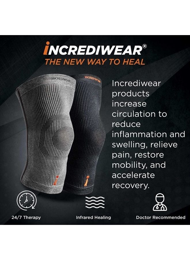 INCREDIWEAR - INCREDIWEAR Knee Sleeve, Black, Large - Image 1