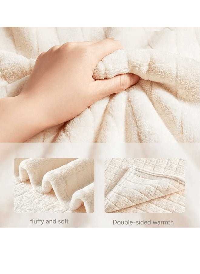 Riolio Baby Hooded Bath Towel - Luxurious Soft Care, Quick Absorption and Fast Drying, Safe Fluorescent-Free, 105x105cm, Perfect for Newborns and Toddlers  - Image 3