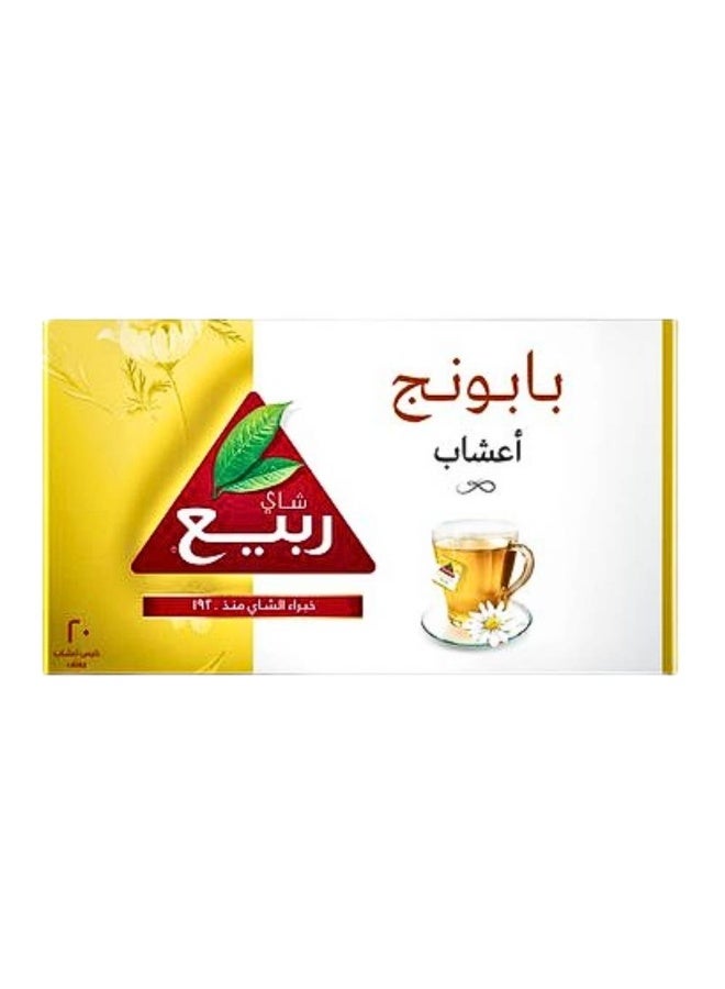 Rabea tea Rabea Chamomile Herbs 20 bags