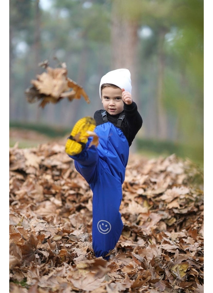 Belkızın Atölyesi Suspender Blue Waterproof Overalls  - Image 1