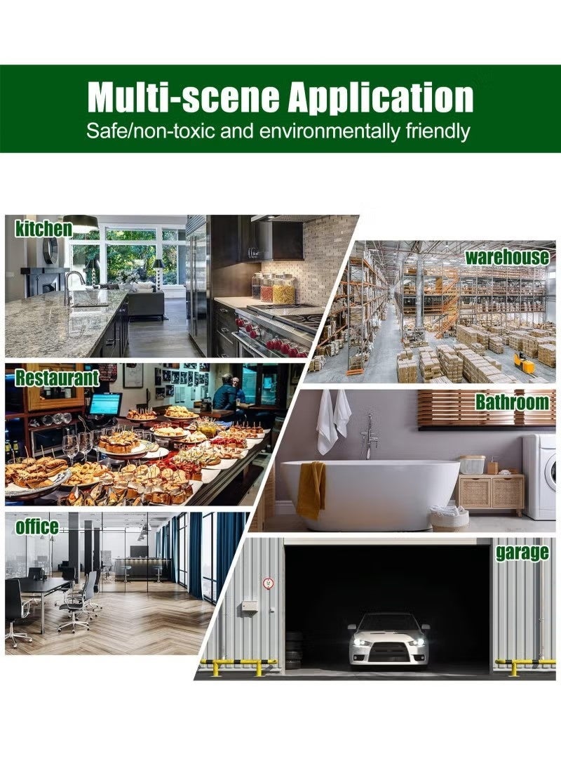 5 Pack Sticky Mouse Trap, Super Large 120*28cm Glue Traps for Mice and Rats Traps Indoor for Home, Rodent Snakes Spiders Roaches - Image 2