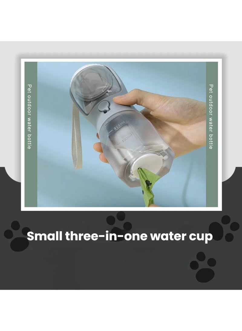 general Pet supplies for cats and dogs outdoor high-resistant portable high temperature resistant 3-in-1 kettle small multi-function pet water cup - Image 3