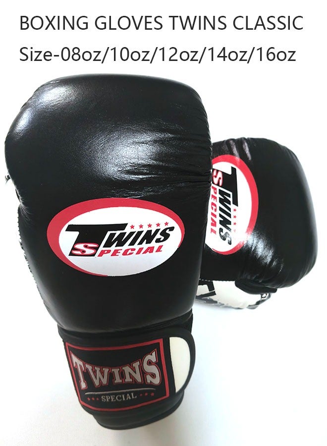TWINS Special Boxing Gloves Leather Mma Ufc Muay Thai Kick Boxing K1 Karate Training Punching Gloves  - Image 1
