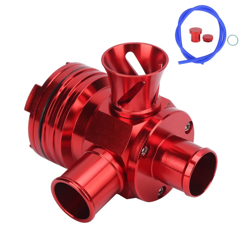 Blow Off Valve Aluminium Alloy Universal Red Car Accessories for 1.8T/2.7L 2‑Turbo Engine - Image 1