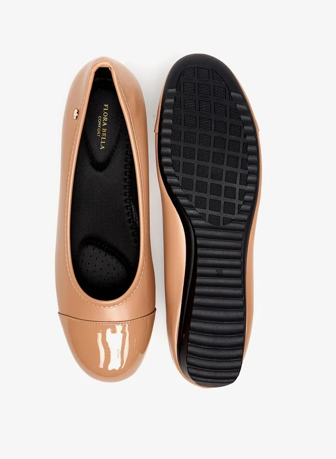 Flora Bella By Shoexpress Women Solid Slip-On Shoes with Wedge Heels