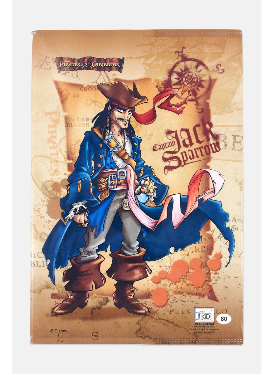 Disney Pirates Of The Caribbean 80 Sheets Notebook, Assorted  - Image 3