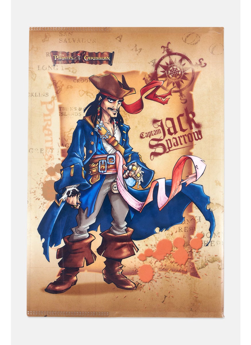 Disney Pirates Of The Caribbean 80 Sheets Notebook, Assorted  - Image 1