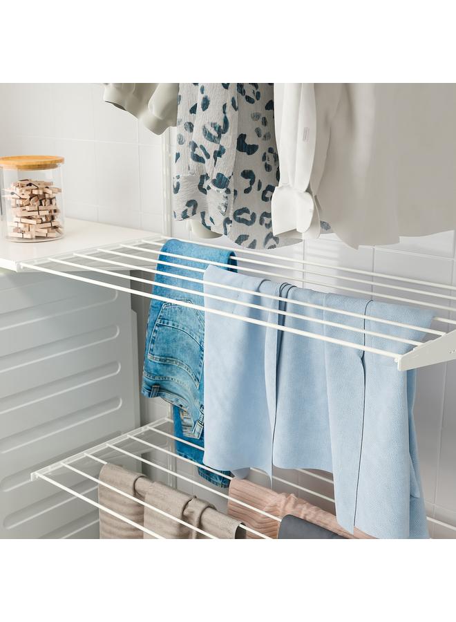 زبون منشر تجفيف، أبيض، 60×40 سم - Image 2