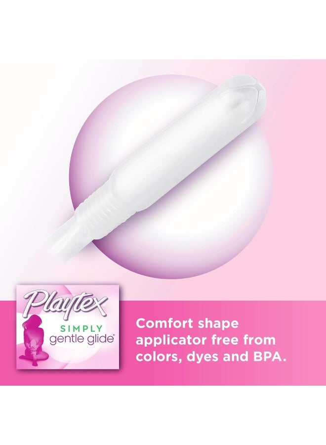 Playtex Simply Gentle Glide Tampons Ultra Absorbency FragranceFree 36ct - Image 5