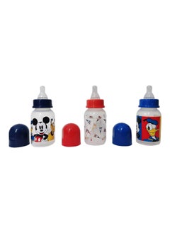 Cudlie Disney Baby Boy Mickey Mouse Bottles, Pack Of Three, 5Oz  - Image 2