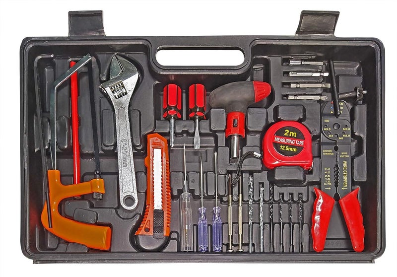 Shopper52 13mm 750 Watt Heavy Duty Powerful Electric Drill Machine Tool Kit for Home or Office with Reversible Function and 101 Accessories with Tool Box DRLTOOLSETN1 - Image 3