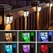 Otdair Otdair Solar Fence Lights Outdoor, 8 Pack LED Fence Solar Lights Waterproof, Garden Solar Deck Lights for Post, Patio,  - Image 2