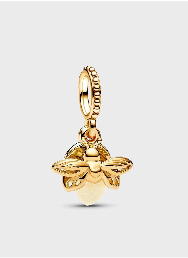 PANDORA Glow-In-The-Dark Firefly Dangle Charm - Image 1