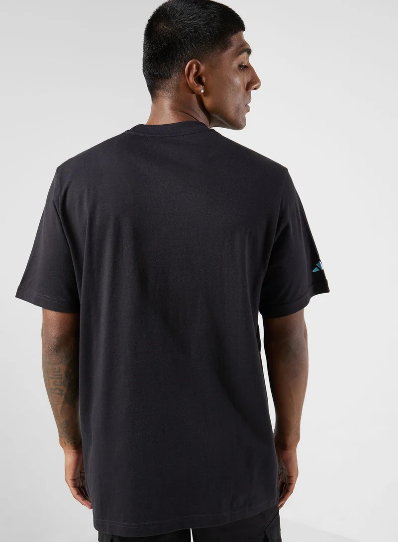 اديداس اوريجينالز Metaverse Basketball T-Shirt