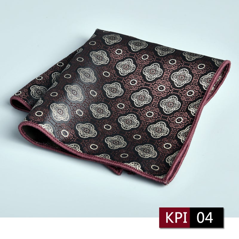 Men'S Square Scarf Business Formal Suit Handkerchief Large Jacquard 23Cm Foldableing Square New Style 2025 Spot - Image 1