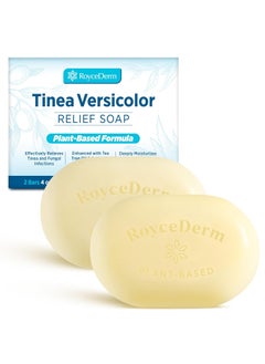 Roycederm Roycederm Tinea Versicolor Relief Soap Tea Tree Oil  Sulfur Cleansing Bar Soothes Irritation Hydrates  Supports Skin Health 