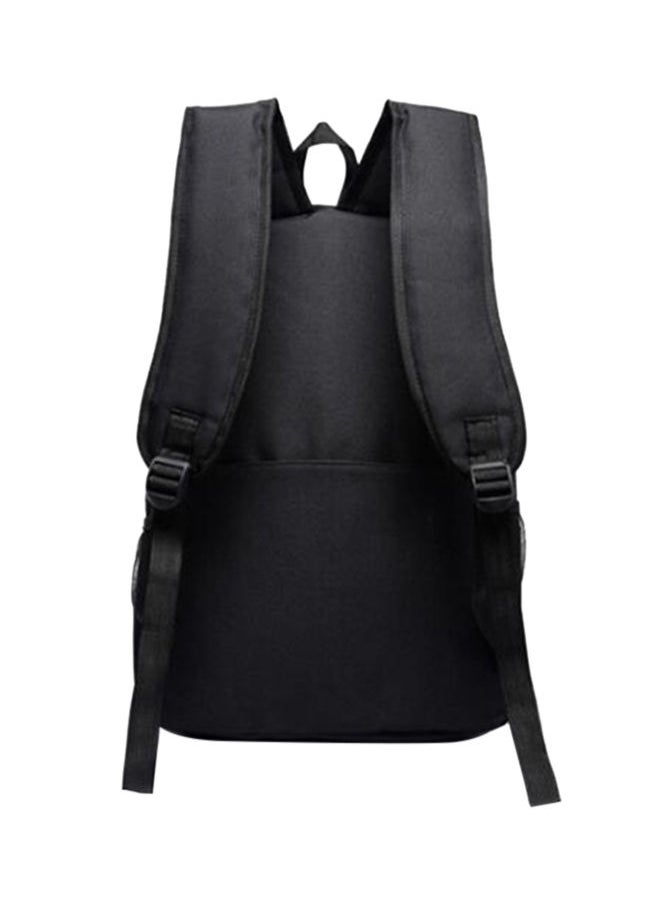 NIBEMINENT - Fortnite Battle Royale School Backpack Black/Blue - Image 1