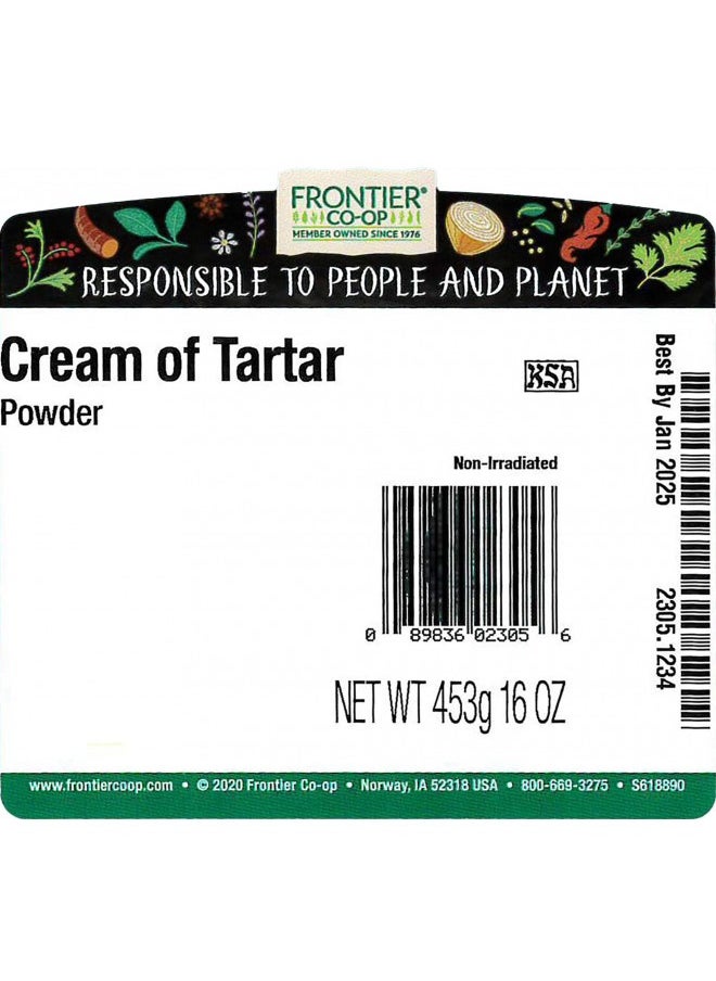 Frontier Frontier Herb Tartar Powder Cream, 16 Ounce  - Image 3