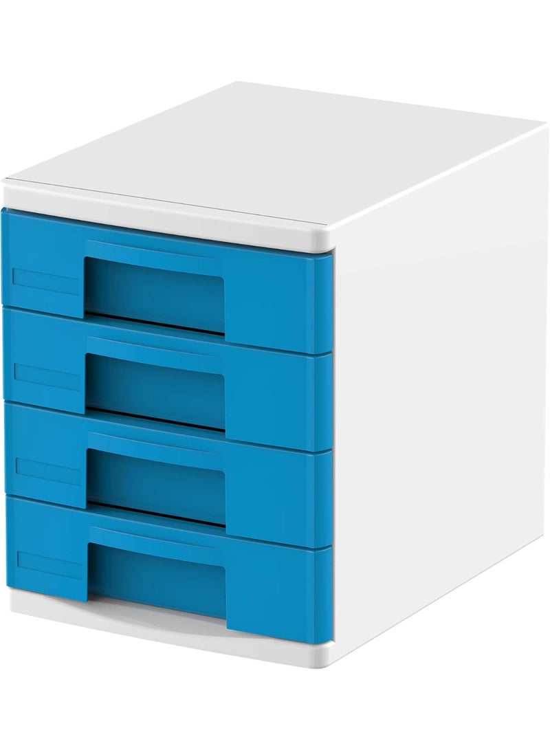 Cosmoplast Plastic File Cabinet 4 Drawers- Ifhhst560B2 - Image 1
