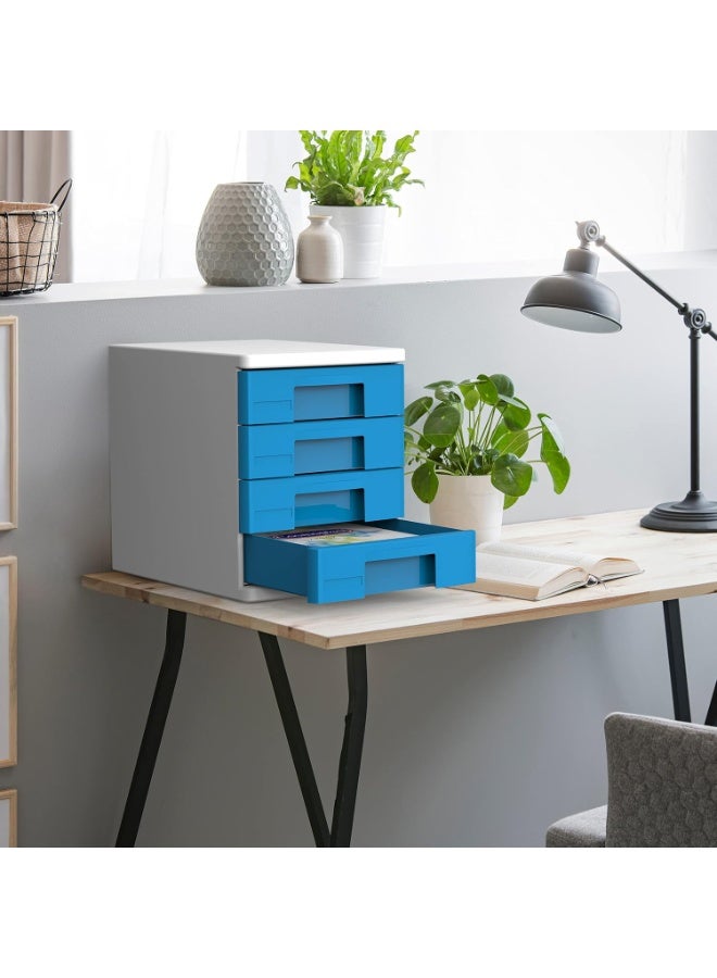 Cosmoplast Plastic File Cabinet 4 Drawers- Ifhhst560B2 - Image 3