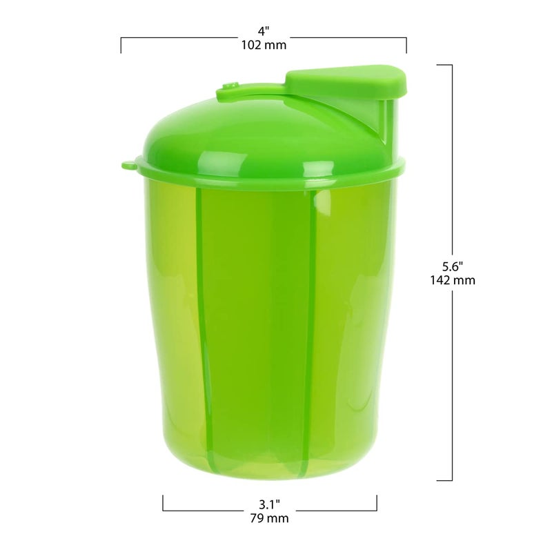 EZY DOSE Vitamin Organizer, 6 Large Compartments, 30-Day Vitamin and Medicine Storage, Keep Vitamins & Meds in Check, Easy to Use, Color May Vary, BPA Free. - Image 2