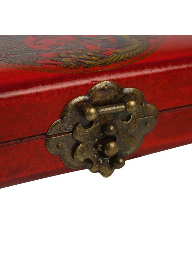 Larcele 9 Column Classic Wooden Abacus with Vintage Leather Box, Soroban for Study, Home Decoration, Aging Treatment SP-01 - Image 4