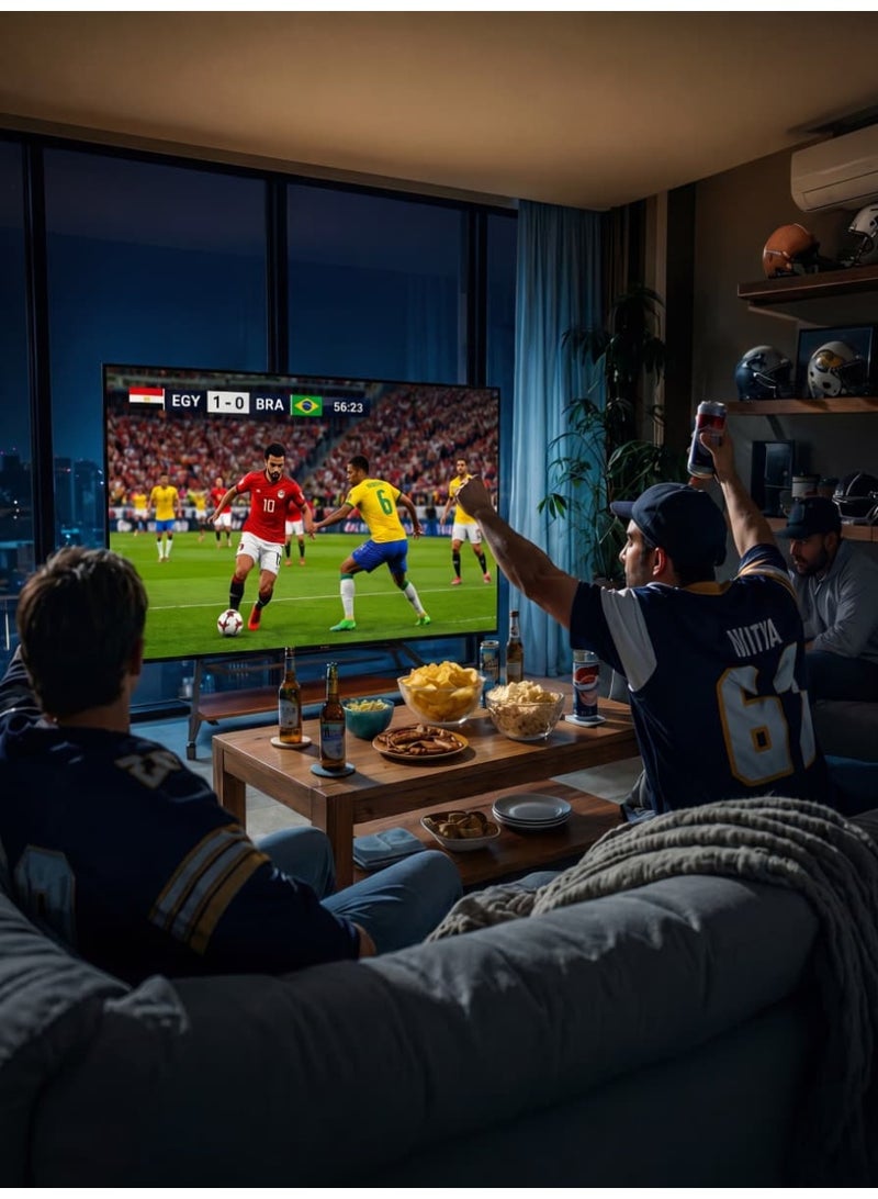 إيفولف تلفزيون إيفولف 50 بوصة سمارت LED بدون إطار بدقة 4K UHD مع رسيفر داخلي – VLD50SD - Image 2
