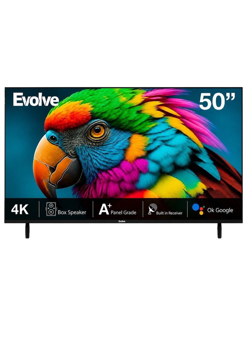 Evolve 50-Inch 4K UHD Frameless Smart LED TV with Built-in Receiver – VLD50SD - Image 1