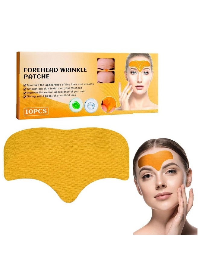 FLIPA Forehead Wrinkle Patches with Hydrolyzed Collagen - Anti-Aging Pads for Smoothing Wrinkles, Face Mask for Men & Women to Treat Fine Lines 10 PCS - Image 1
