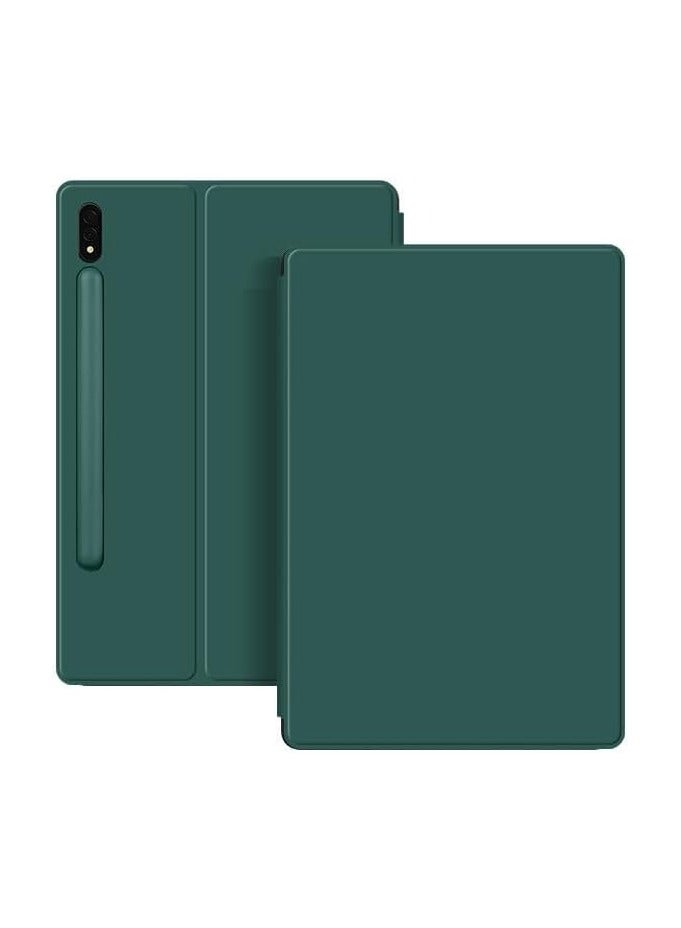 general Samsung Galaxy Tab S9 Ultra Case 14.6 inch Ultra Thin Smart Magnetic Cover With Pen Slot Leather Shell Sleep Wake-Up - Image 3