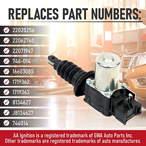 AA Ignition Power Door Lock Actuator Passenger or Driver Side, Front or Rear, Replaces 22020256, 22062740, 22071947, 746-014 Compatible with Chevy, GMC, Buick, Pontiac, Oldsmobile & Other Models 1985-2005 - Image 3