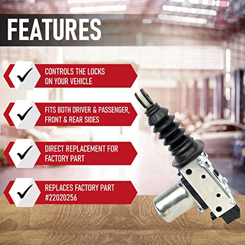 AA Ignition Power Door Lock Actuator Passenger or Driver Side, Front or Rear, Replaces 22020256, 22062740, 22071947, 746-014 Compatible with Chevy, GMC, Buick, Pontiac, Oldsmobile & Other Models 1985-2005 - Image 2
