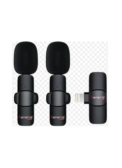 GENERAL Genie Microphone - Wireless Lavalier Microphone for Vlogging with Clear Sound Quality for Smartphone Video Production