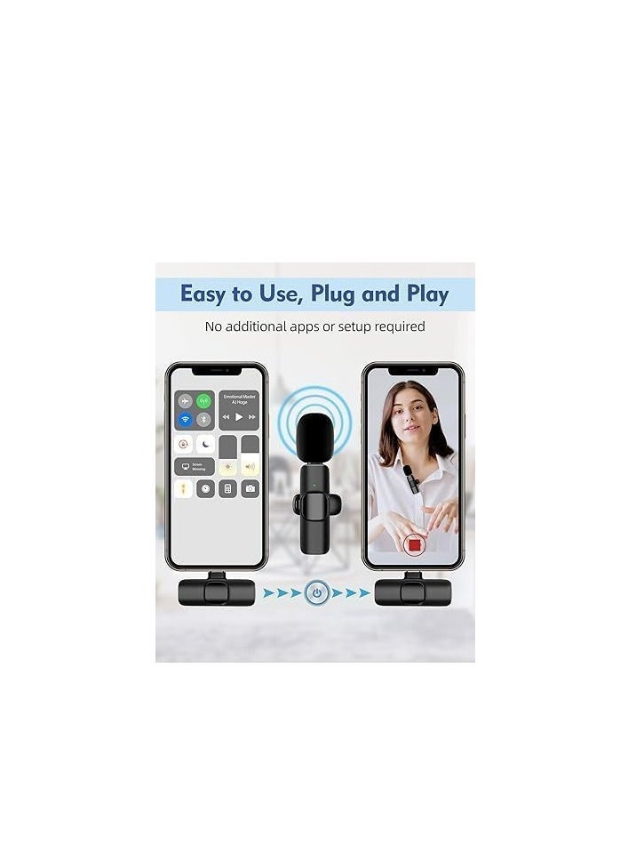 General - GENERAL Genie Microphone - Wireless Lavalier Microphone for Vlogging with Clear Sound Quality for Smartphone Video Production - Image 1