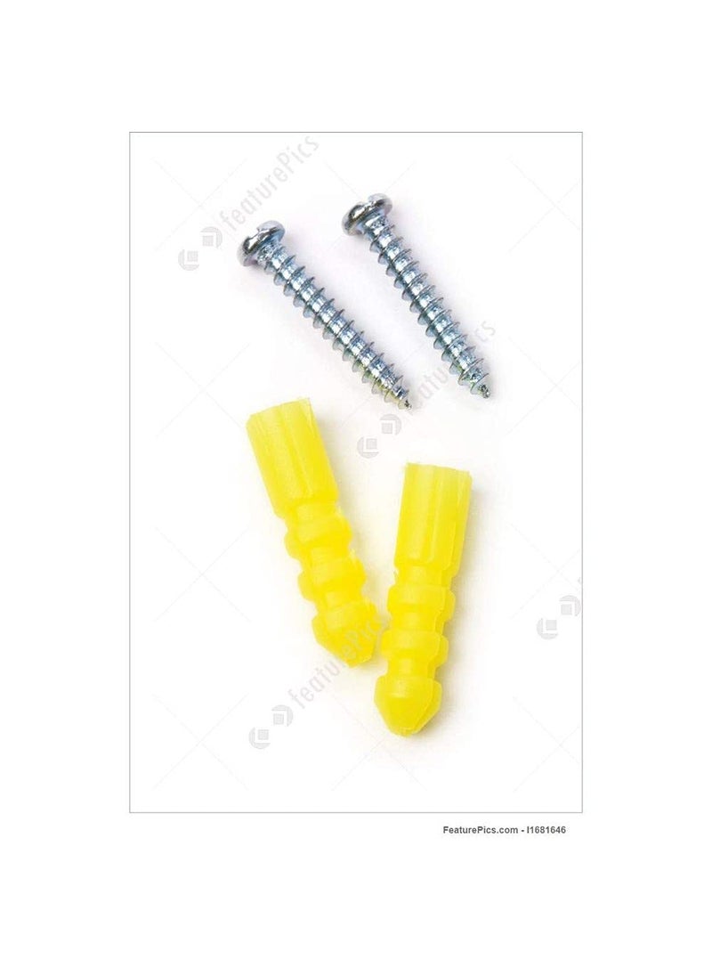 DIY Crafts Diy Crafts CTDIYHI27349 285 Piece Metal Screw And Anchor Assortment Set Kit Multicolor  - Image 2