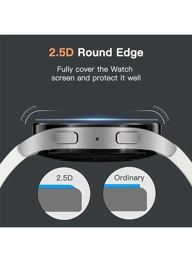 عبوة من قطعتين لحماية شاشة ساعة هواوي جي تي 5/5 برو 46 مم، طبقة زجاجية مقواة 9H، مضادة للخدش، عالية الدقة، رفيعة للغاية - Image 4