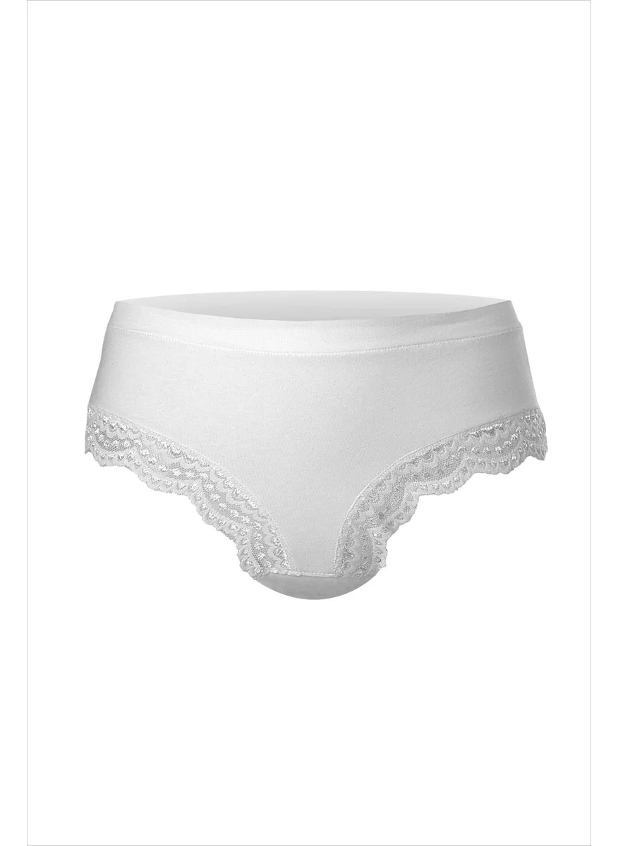 Ayyıldız 2035 White High Waist Panties