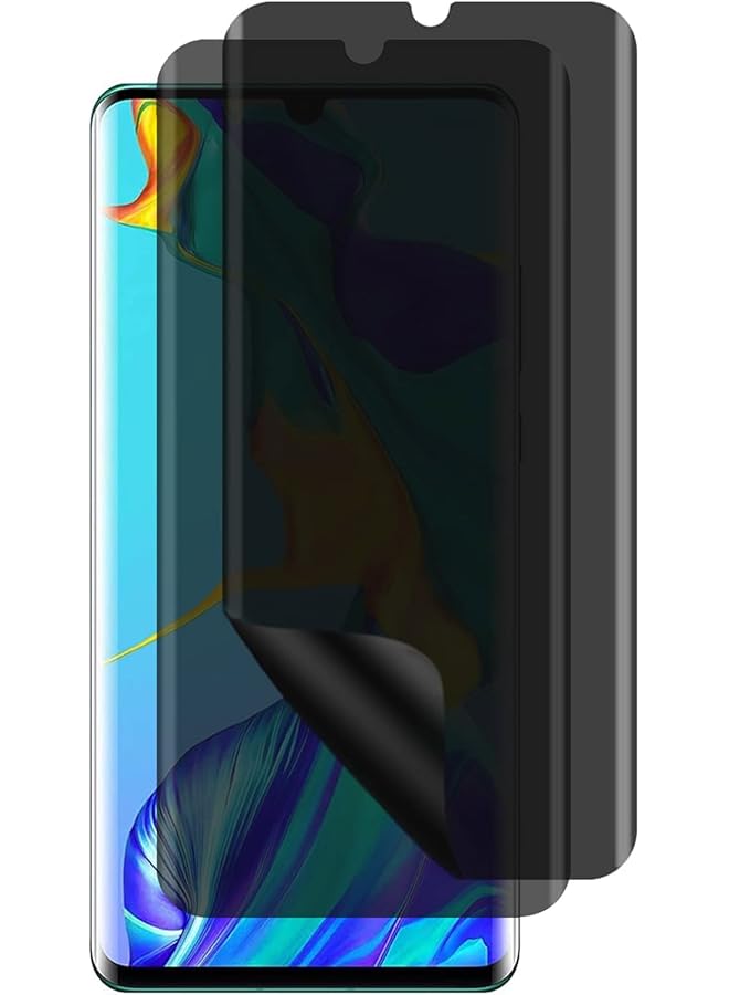 إيروريكس متوافق مع هواوي P30 برو واقي شاشة الخصوصية مضاد للتجسس، غشاء بديل للشاشة الناعمة لهاتف P30 Pro مقاس 6.47 بوصة وليس زجاجيًا - Image 1