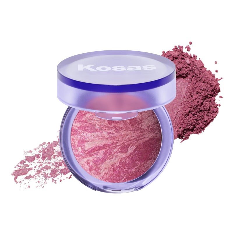Kosas Blush is Life â€“Talc-Free Dimensional Blush Baked with Squalane & Hyaluronic Acid â€“ Long Wear, Safe for Sensitive Skin - Euphoria - Image 1