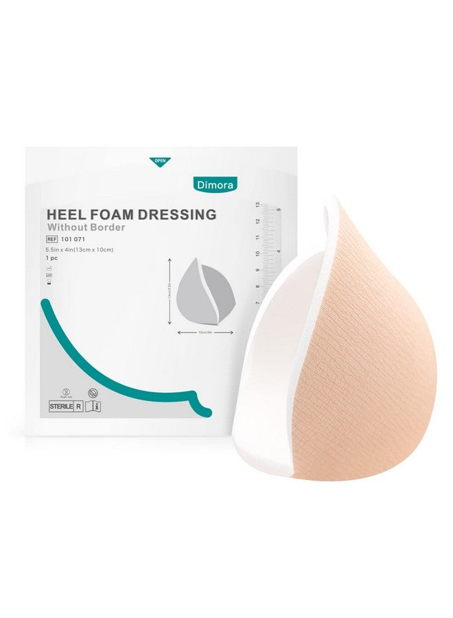 Dimora Heel Foam Dressing Non-Adhesive Hydrophilic Pads Highly Absorbent 5.5 X 4 In Pack Of 5 Waterproof Dressing For Wound Care - Image 5