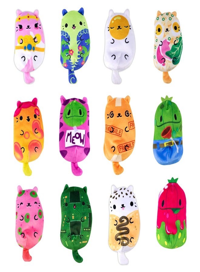 Cats vs Pickles - Mystery Bags - Gold Wave - 1pk - 4" Bean Filled Plushies! Great for Stocking Stuffers, Advent Calendars for Kids, Boys, & Girls. - Image 4
