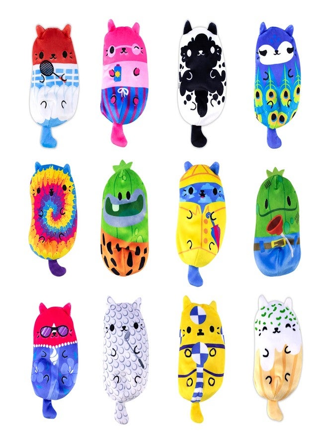 Cats vs Pickles - Mystery Bags - Gold Wave - 1pk - 4" Bean Filled Plushies! Great for Stocking Stuffers, Advent Calendars for Kids, Boys, & Girls. - Image 3