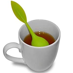 Seaspirit SEASPIRIT Silicone Loose Leaf Tea Infuser - Sunflower Shape Handle - Stainless Steel Strainer - with A Rest Mat (Colour May Vary) (1) - Image 2