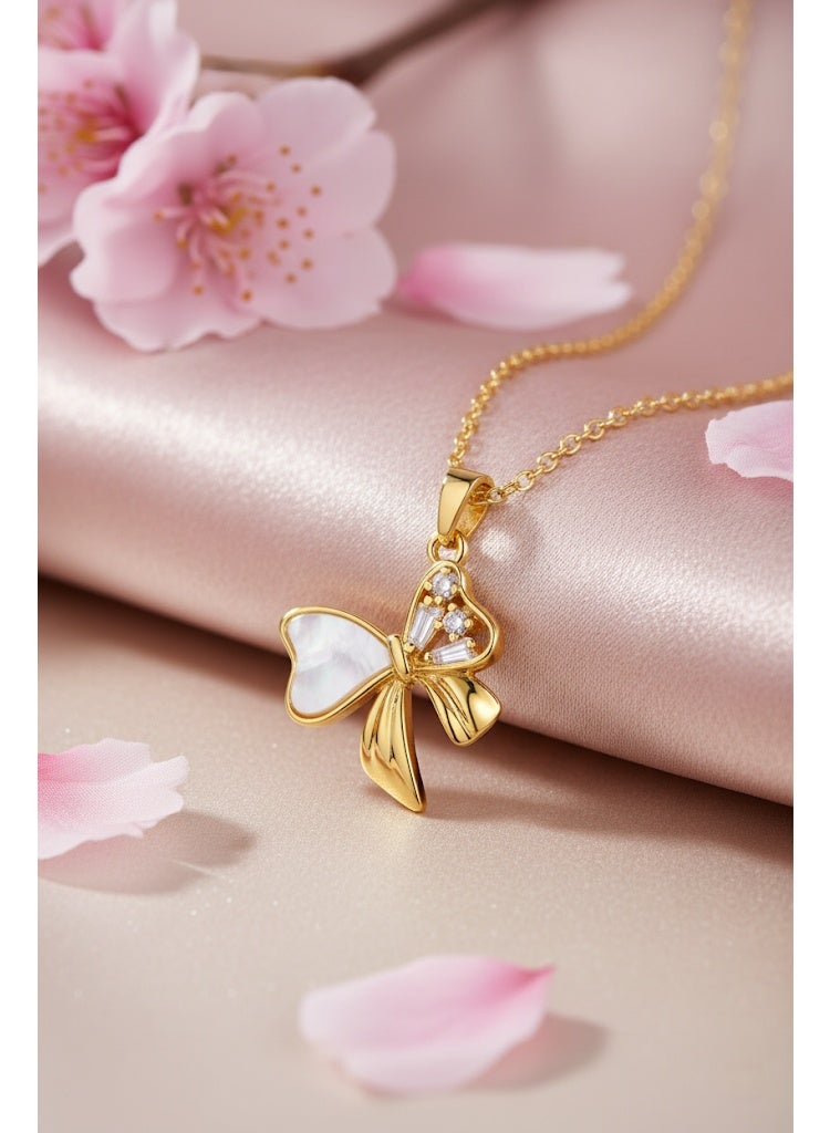 فلافي سلسلة حريمي بدلاية فيونكة مرصعة بالكريستال – تصميم أنيق - Image 2