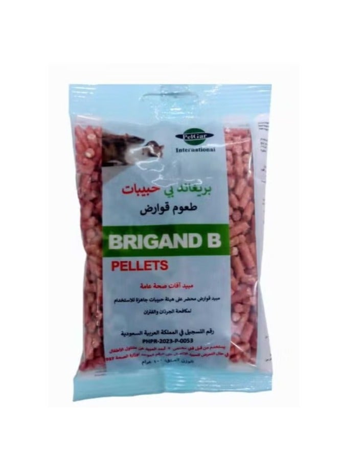 Brigand B Granules to Eliminate Rodents and Mice 100 Grams